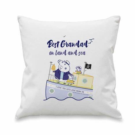 Personalised Peppa Pig Best Grandad Cushion £19.99